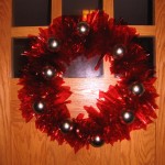 Candy Apple (red) Christmas Wreath