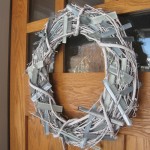 Winter Glass Tile Wreath
