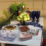 Recycled Drop-Leaf Table