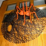 Spider Web Halloween Wreath