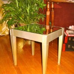 Mirror Side Table