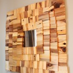Wood Shingle Accent Mirror