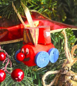 Corky Christmas Ornaments