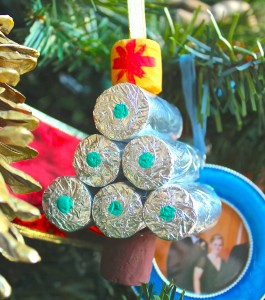 Cork Christmas Ornaments